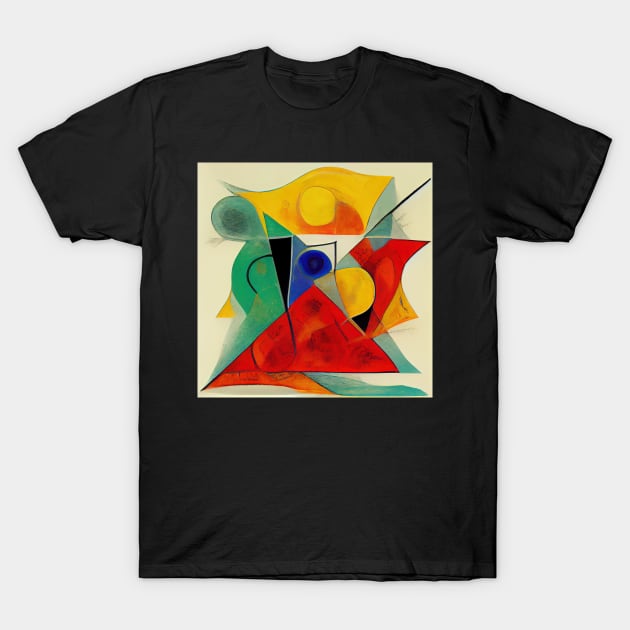 Illustrations inspired by Wassily Kandinsky T-Shirt by VISIONARTIST